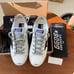 Size 5.5 -Authentic Super-Star White and Gold Leather Golden Goose Sneakers