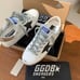 Size 5.5 -Authentic Super-Star White and Gold Leather Golden Goose Sneakers