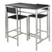 Desk Three Piece Black