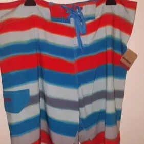 REEBOK XL SWIM BOARD ATHLETIC SHORTS STYLE 871604 COLOR MLT SIZE EXTRA LARGE NWT
