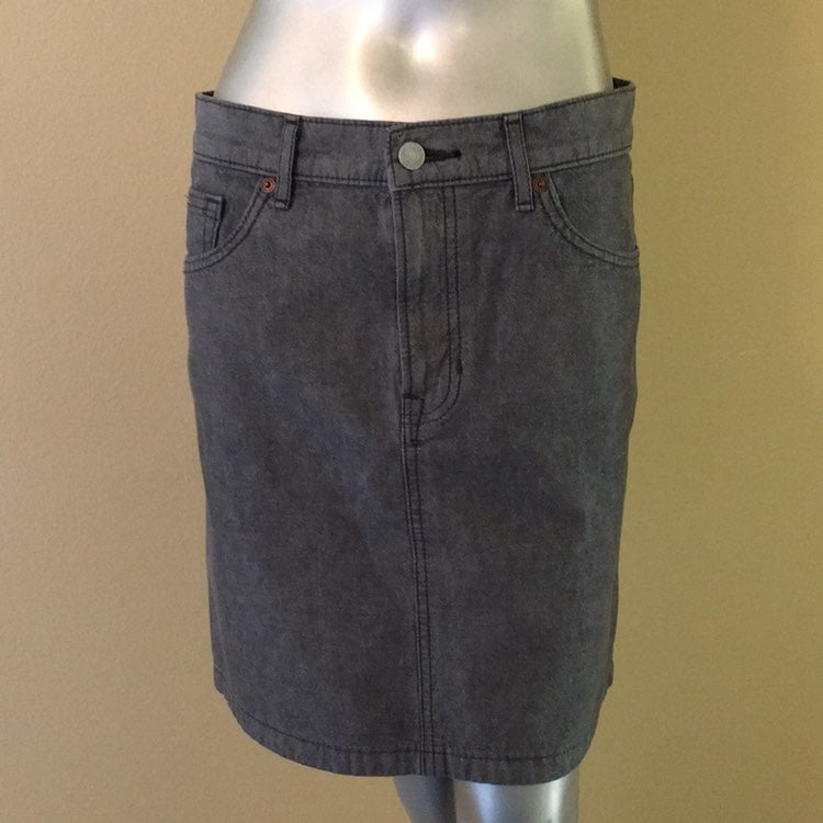 Margaret Howell Edwin cotton denim skirt