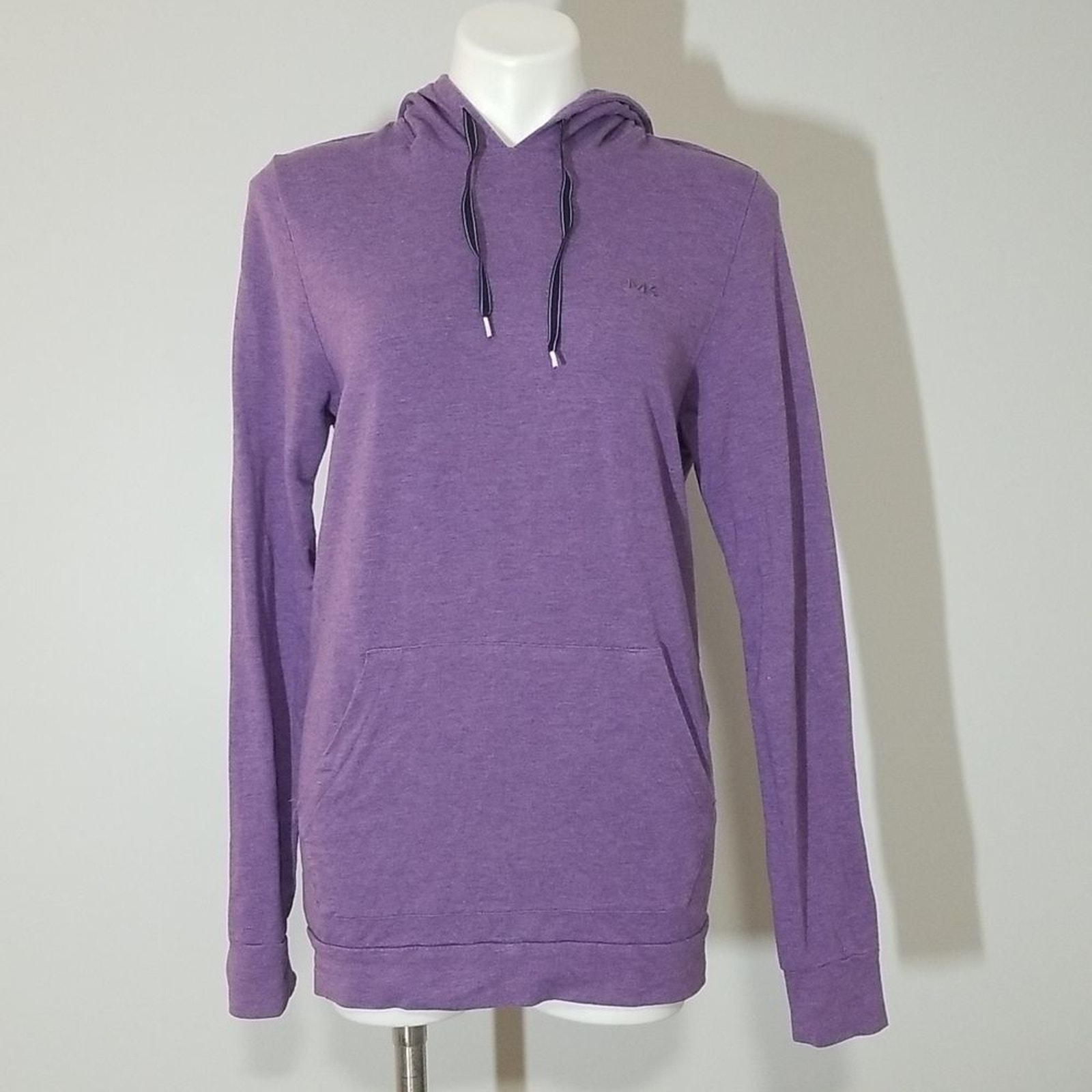 Michael Kors Purple Long Pullover Hoodie