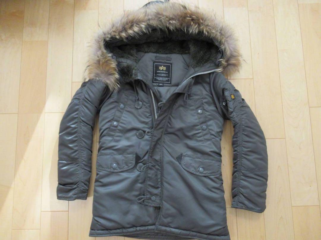 Excellent Condition 【N-3B】Alpha Industries Military Jacket Size S