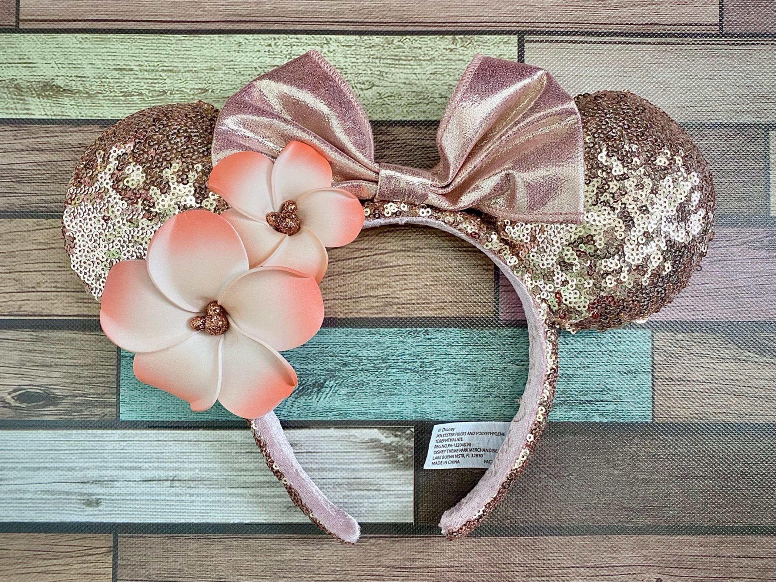 Aulani Rosegold Minnie Ears