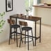 Rustic Bar Table Set w/ 2 Stools (43 )