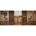 Rustic Bar Table Set w/ 2 Stools (43 )