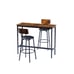 Rustic Bar Table Set w/ 2 Stools (43 )