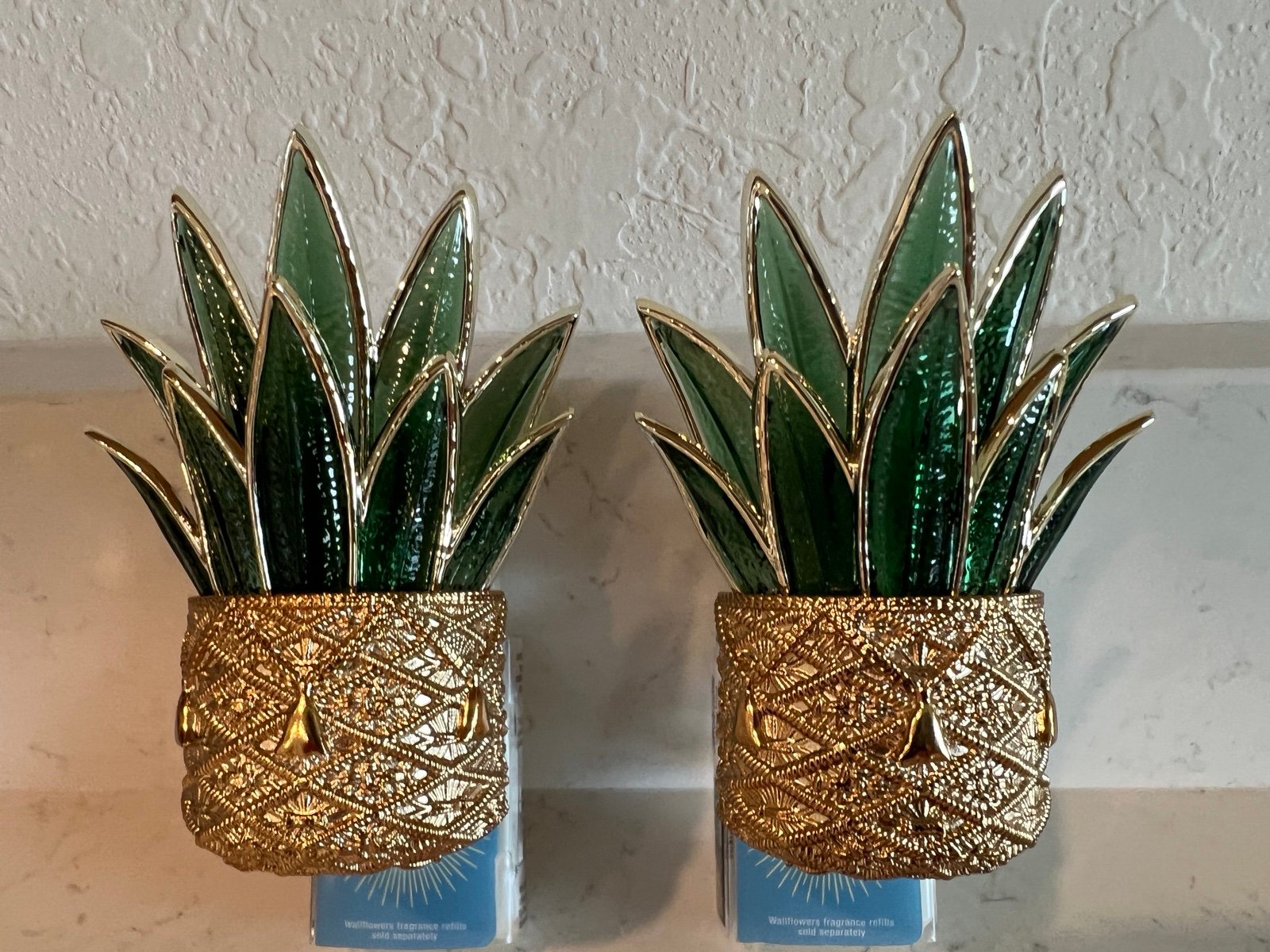 Bath & Body Works Plants in Baskets Light-Up Wallflower Plugs Set of 2