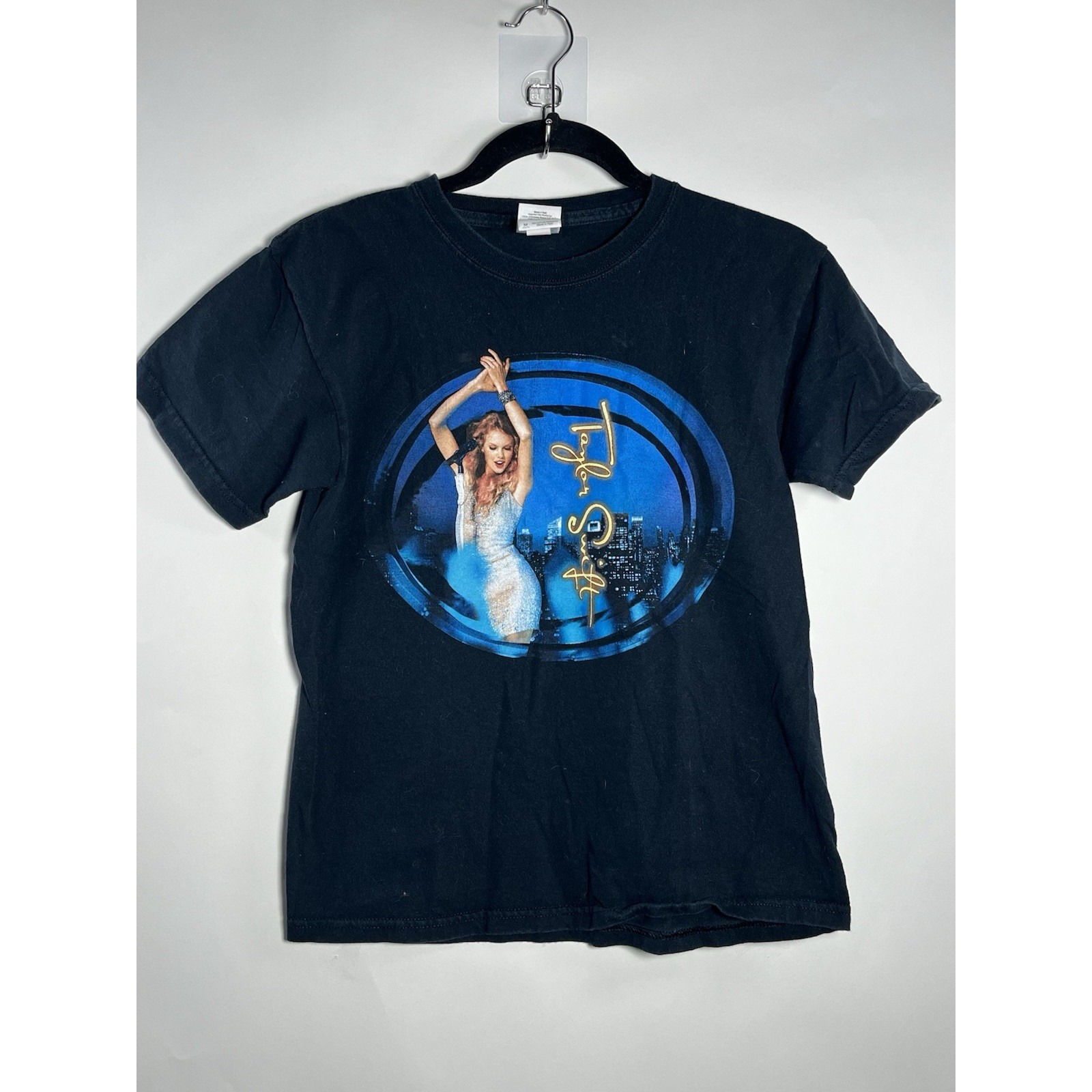 2011 Taylor Swift Speak Now World Tour Concert Tee T-Shirt Black Size Youth Med