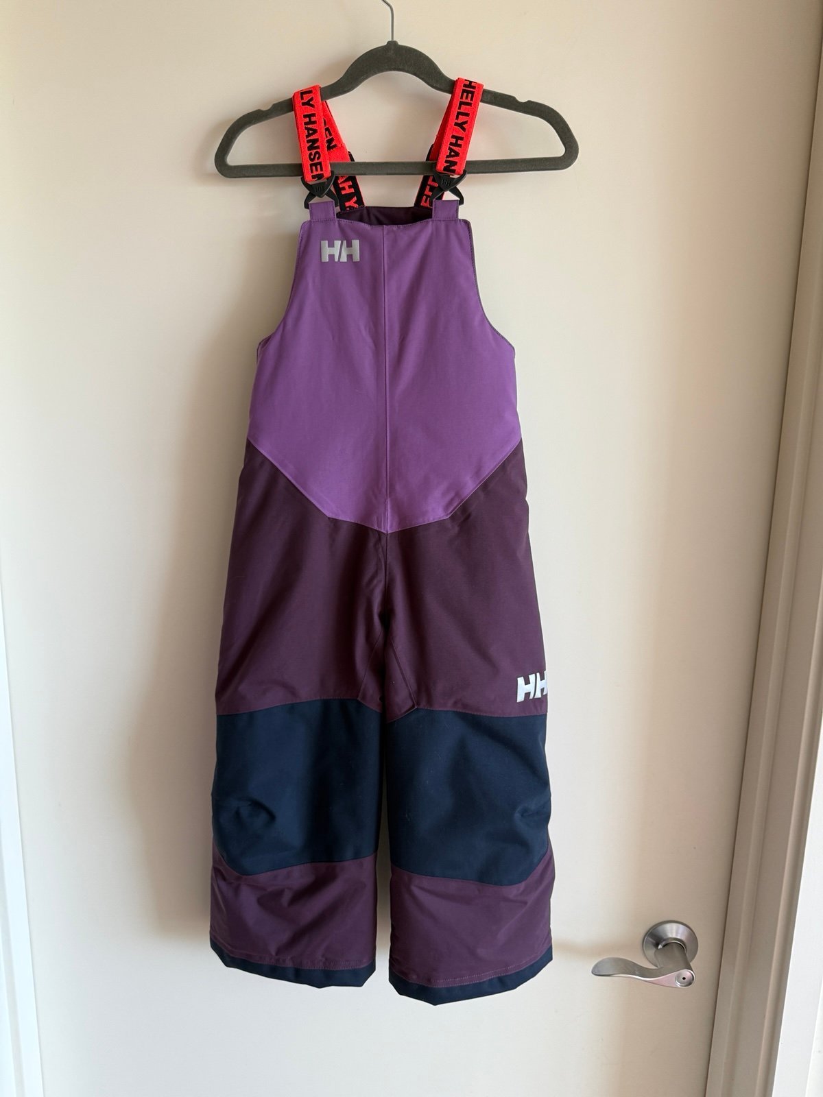 Helly Hansen Ski Snow Kids Insulated Bib Pants - Size 104/4