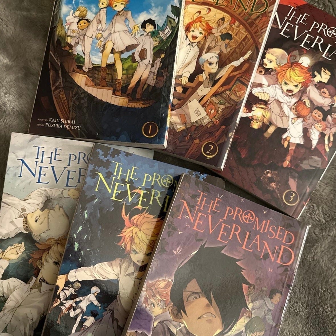 promised neverland manga lot