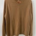 Mens Covington 100% Cashmere Camel Beige Sweater Sz M