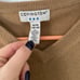 Mens Covington 100% Cashmere Camel Beige Sweater Sz M