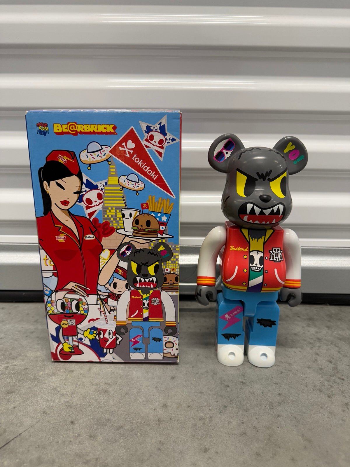 Bearbrick 400% Tokidoki Wolf