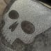 20” skull pillow