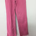 Zara High Waisted Wide Leg Denim Jeans Frayed Hem Bright Pink Size 4