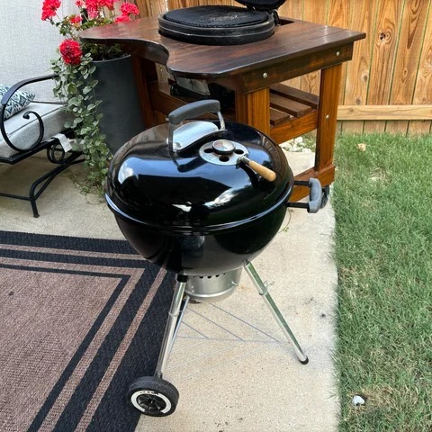 Weber Original Kettle 18-Inch Charcoal Grill - Black