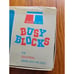 Vtg 1971 Tupperware Busy Blocks ABC Green Toys Alphabet Set READ Missing Boat