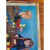 Vtg 1971 Tupperware Busy Blocks ABC Green Toys Alphabet Set READ Missing Boat