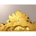 2 Large Gold/Bronze Wall Art Pieces, 20.5 x 18 x 2