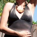 EUC Badgley Mischka Goddess Swimsuit size 12 (PRICE FIRM)