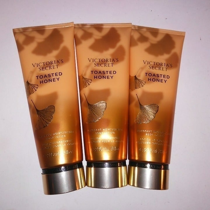 Set of 3 Victoria Secret Lotion Toasted