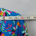 IBKUL UPF 50+ Floral Athletic Long Sleeve Top Quick Dry Performance Shirt Size L