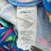 IBKUL UPF 50+ Floral Athletic Long Sleeve Top Quick Dry Performance Shirt Size L