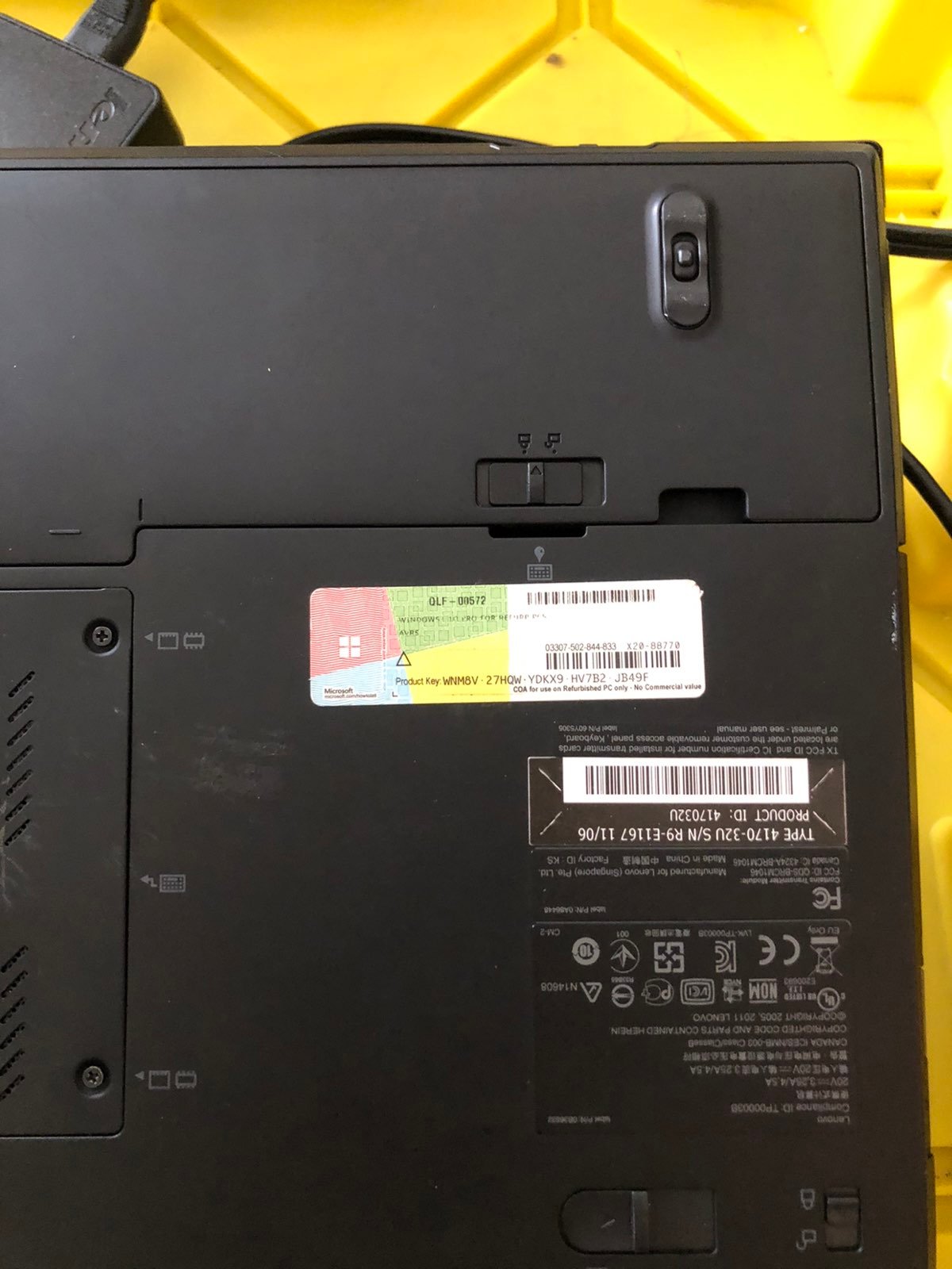 Lenovo ThinkPad E14 Laptop in Black