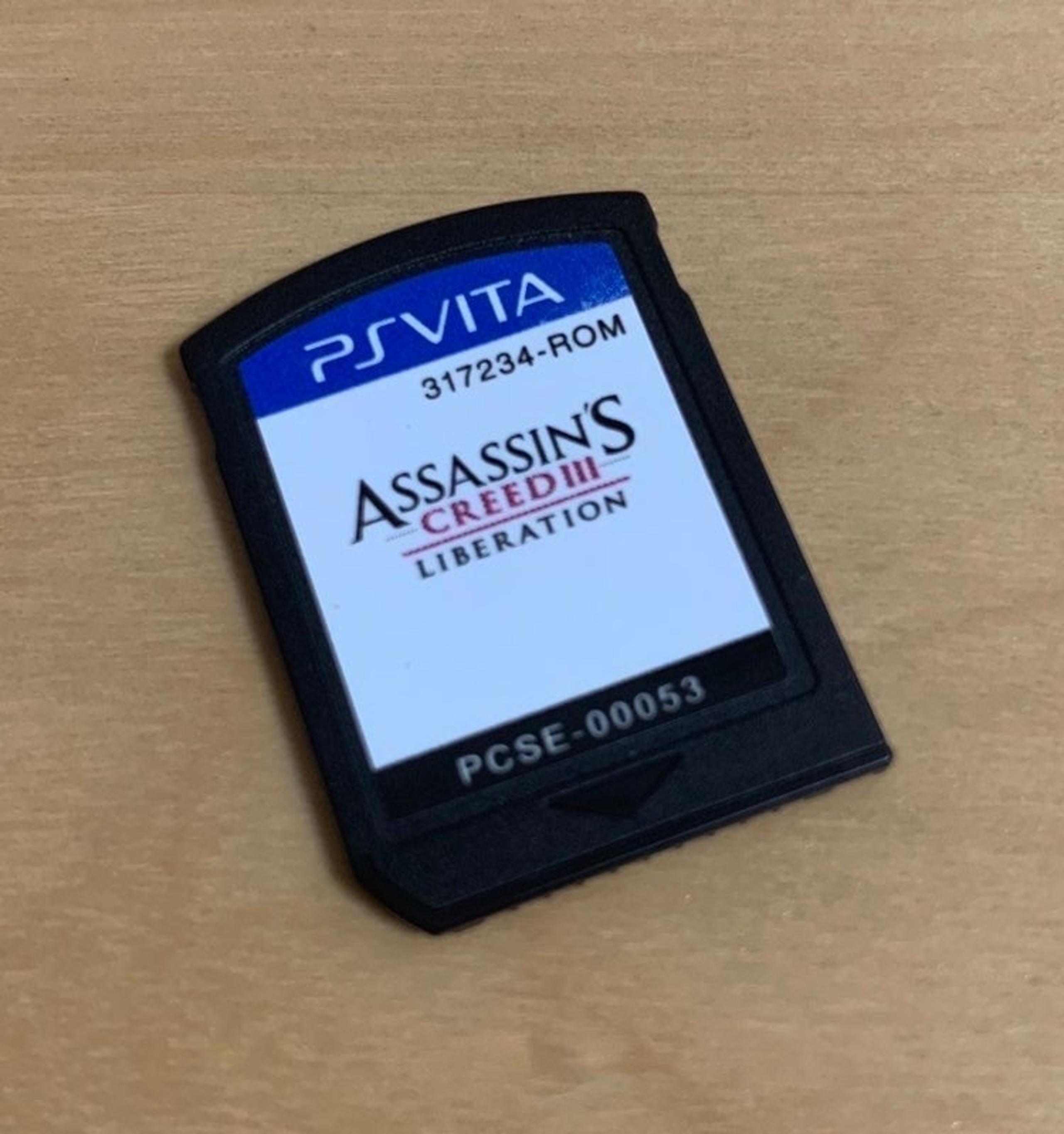 PS Vita Assassin's Creed III No Case