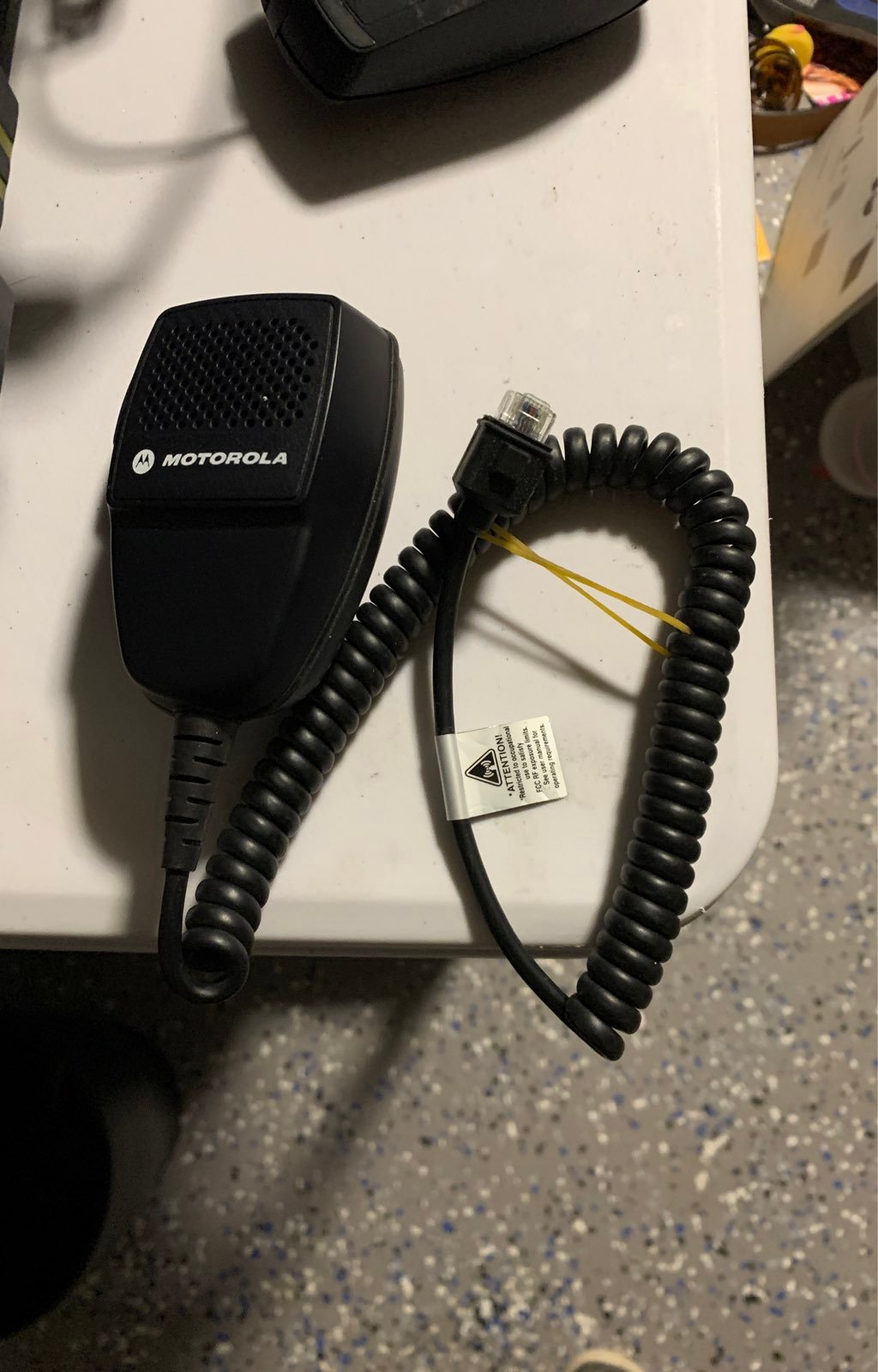 Motorola PMMN4090A Compact Microphone with Clip