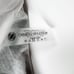 Devon Windsor Cora One Piece Swim Bathing Suit Twist Detail Silver Shimmer M