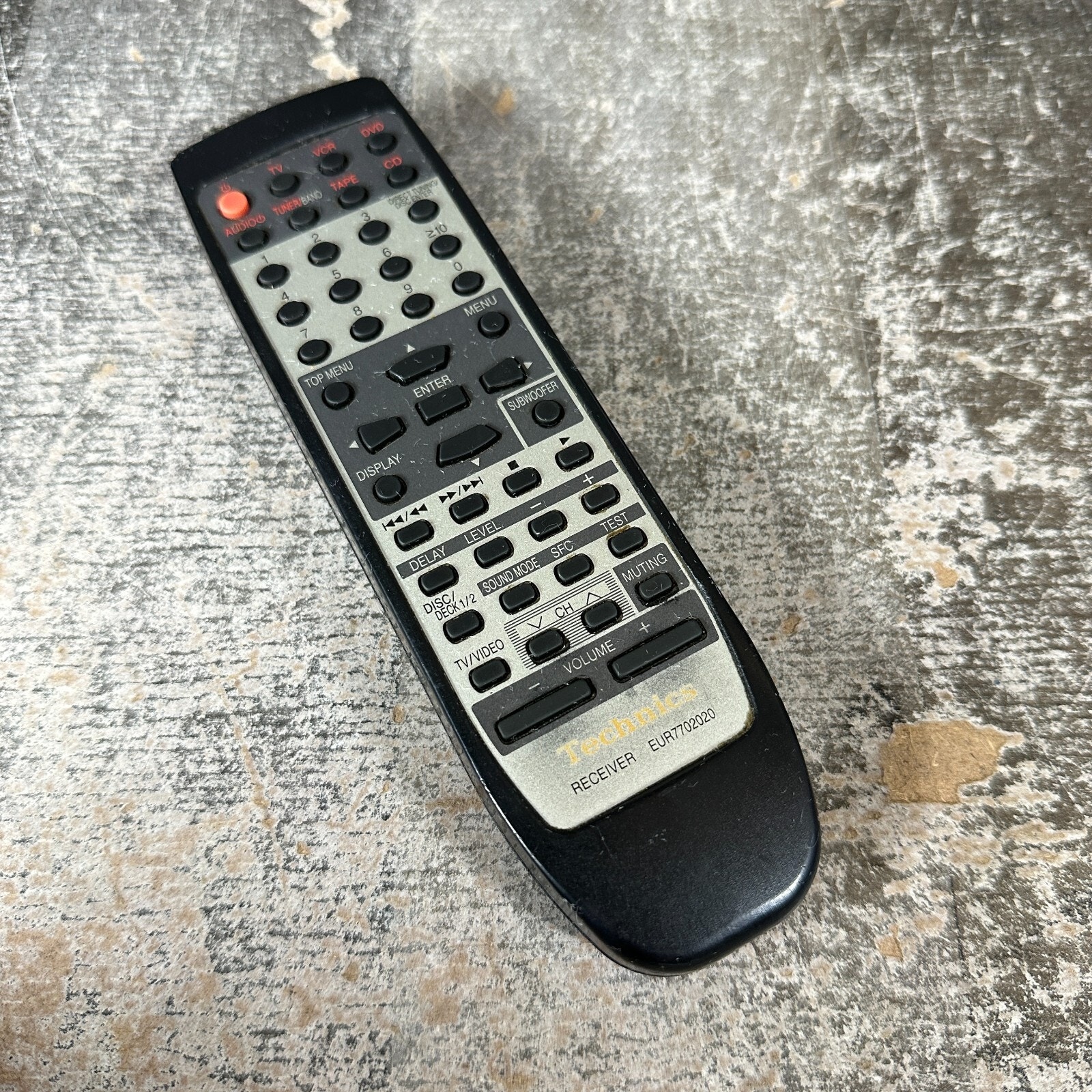 Genuine Technics EUR7702020 Remote Control - Tested & Working