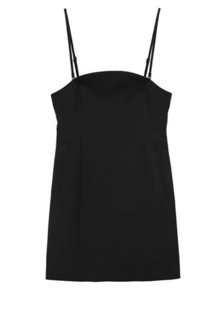 CLANE ROUND CUT BARE BUSTIER Black Other