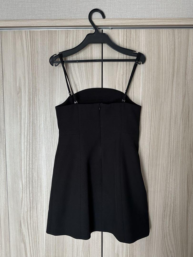 CLANE ROUND CUT BARE BUSTIER Black Other