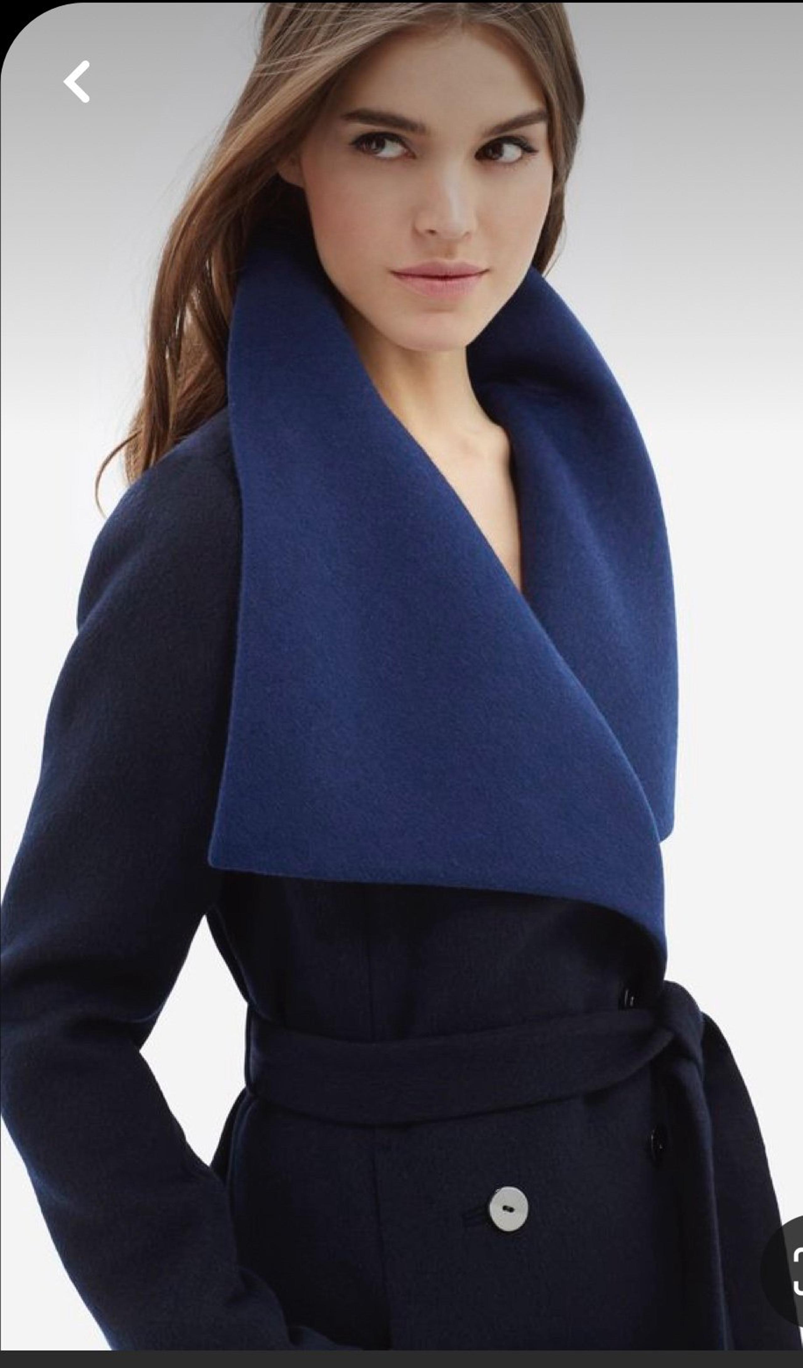 The original Limited store Luxe Shawl Collar Peacoat Navy Size L