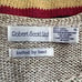 Vintage Robert Scott Ltd Hand Knit Sweater Vest Linen Blend Grannycore Size XL