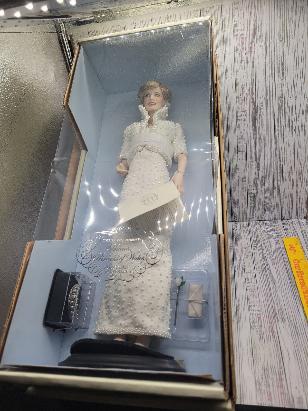 Princess Diana Porcelain Doll From Franklin Mint