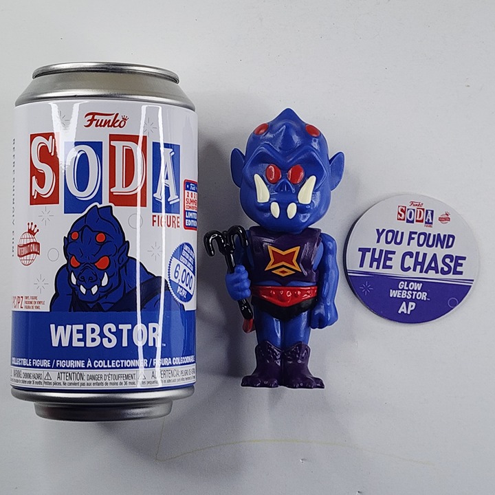 ARTIST PROOF Funko Soda CHASE GITD Webstor MOTU Masters of the Universe Figure
