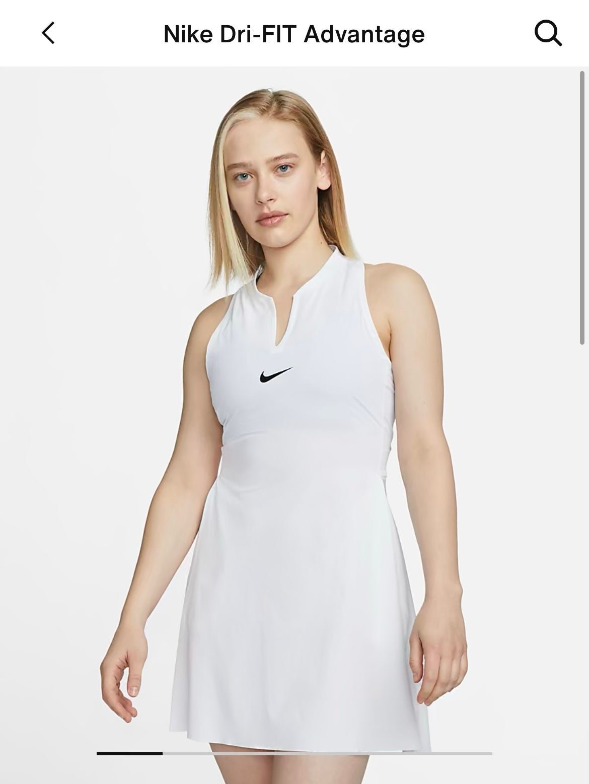 Nike Tennis Dress - XS