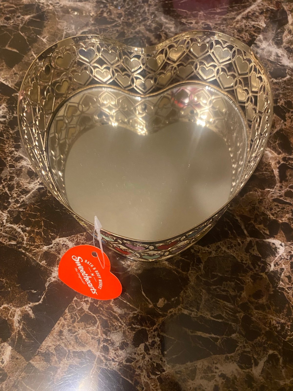 Sweetheart tray Bath & Body Works