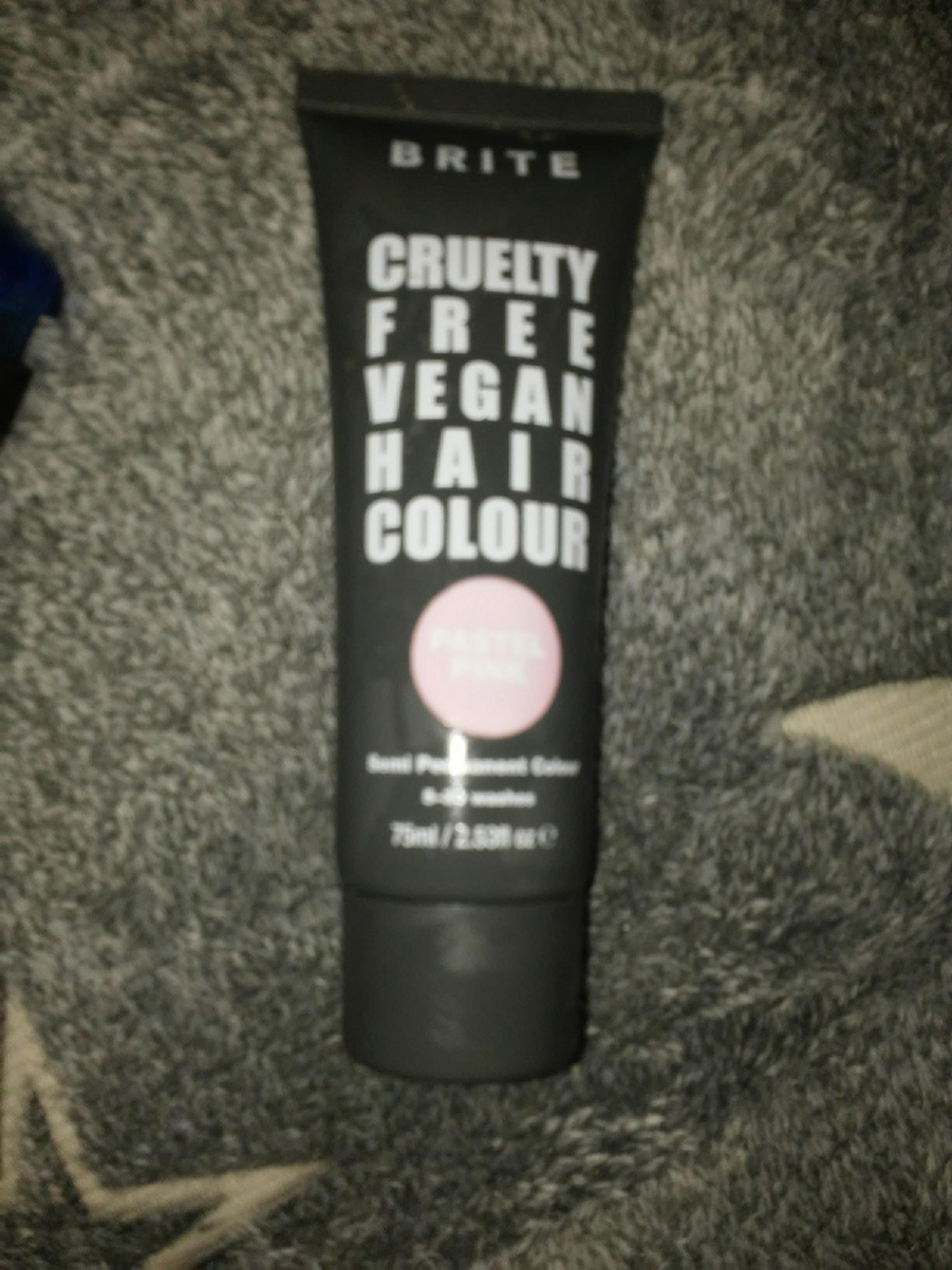 Brite cruelty free vegan hair colour