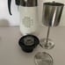 Vintage 70s Corning Ware Green Medallion Pitcher 9 Cup coffee carafe