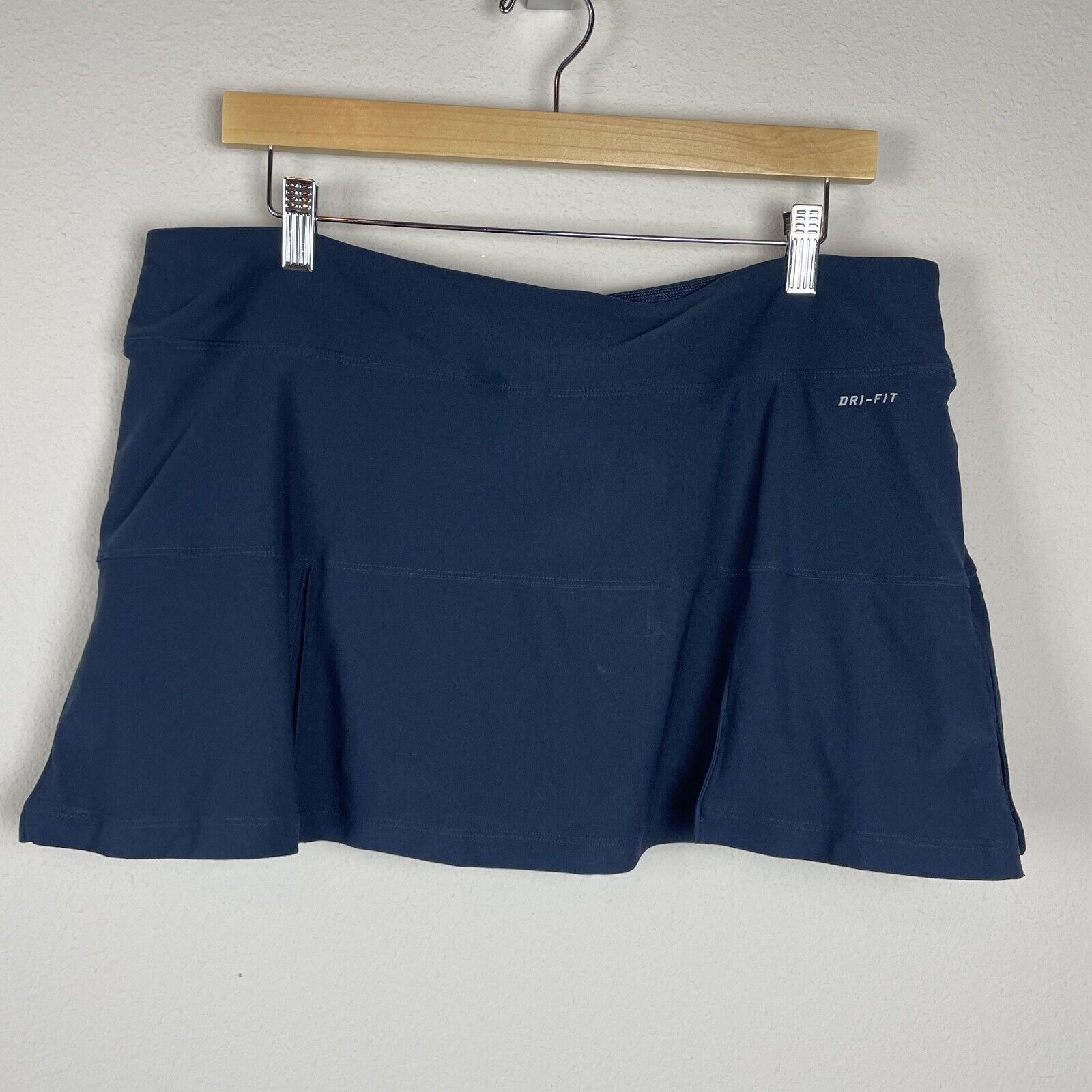 Nike Dri-FIT Pleated Athletic Skort XL – Blue, Pull-On, Style 523539-454
