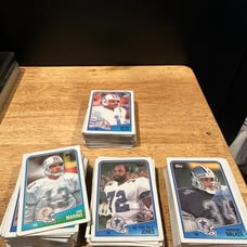 Vintage Card Lot 174 Various Topps NFL Football Cards Late 80’s Early 90’s