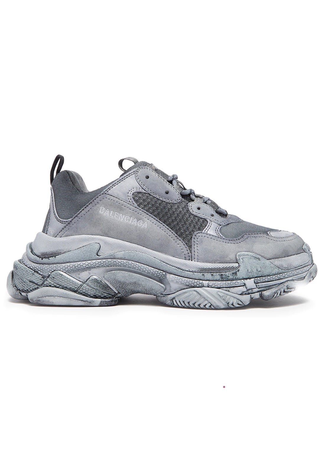 Balenciaga Triple S Faded Grey Sz 42 100% Authentic ! !!!