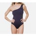 Michael Kors Navy One Piece Asymmetrical Swimsuit Women's Size 8