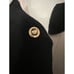 St. John Womens Small Santana Knit Open Cardigan & Short Sleeve Top Set Vintage