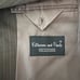 Kilburne & Finch Vintage Brown with Blue Pinstripe Suit Jacket Wool Blend 40R