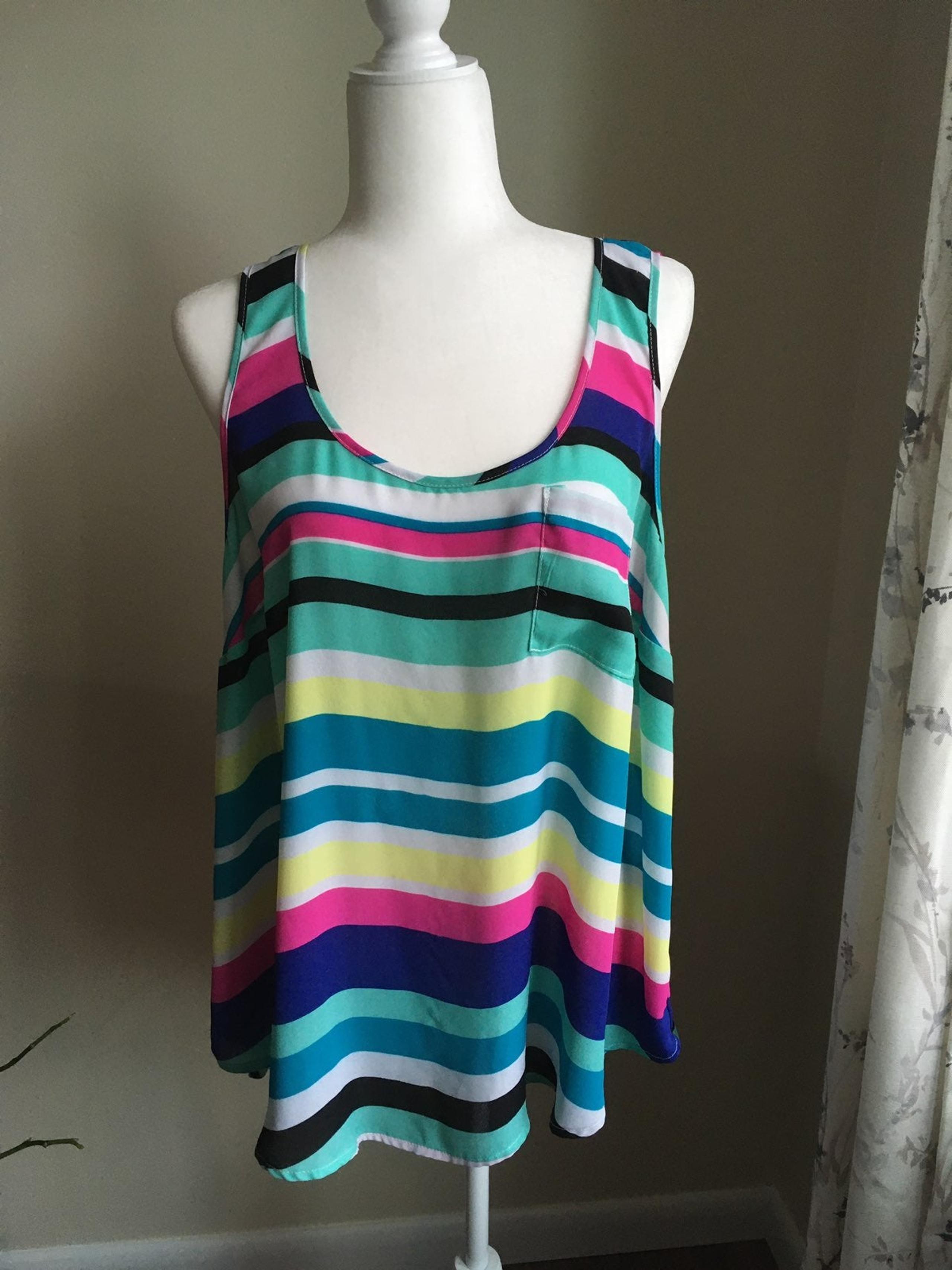 Torrid Womens High-Low Tunic Tank Top 1X